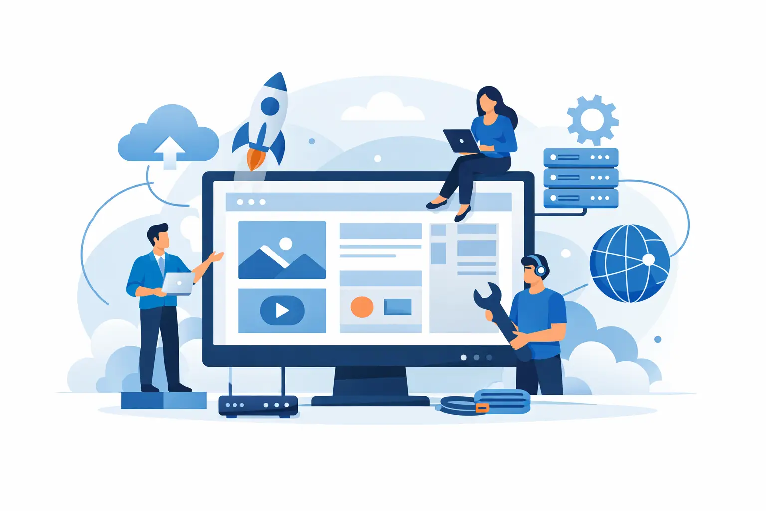 Why launch website with one provider?